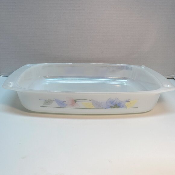 Arcopal Vintage Saucepan Pastel Floral Pattern / Opalescent / Made in France - Picture 1 of 6
